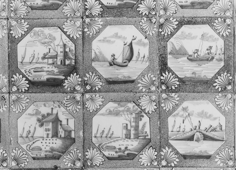 carreau mural / Musée des arts décoratifs de Namur