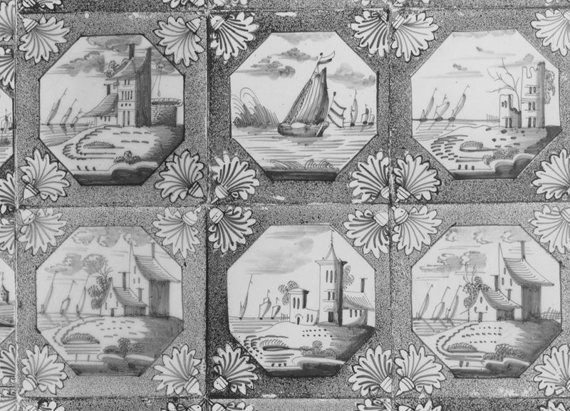carreau mural / Musée des arts décoratifs de Namur
