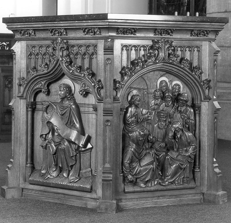 chaire de vérité / Eglise Sainte-Famille[Le Tuquet]
