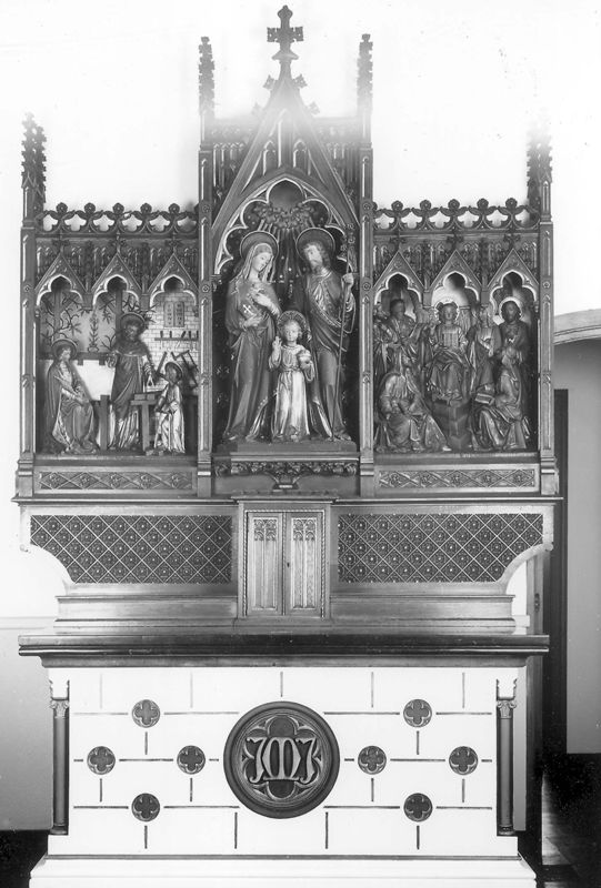 autel latéral / Eglise Sainte-Famille[Le Tuquet]