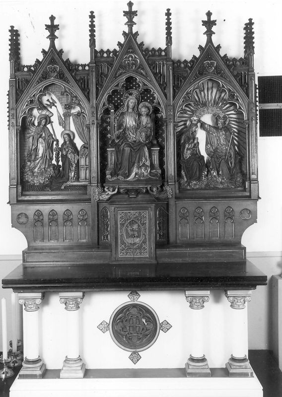 autel latéral / Eglise Sainte-Famille[Le Tuquet]
