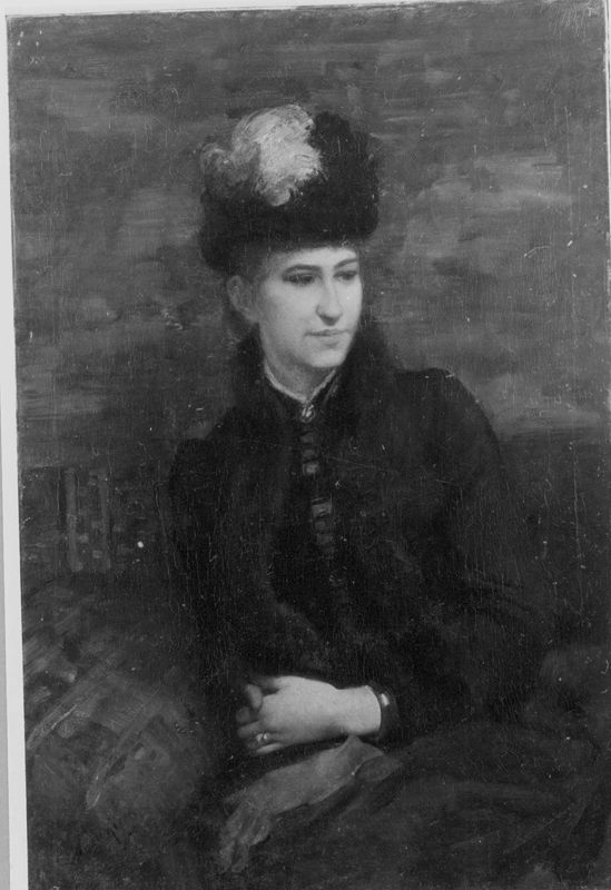Portret van juffrouw Thiberghien