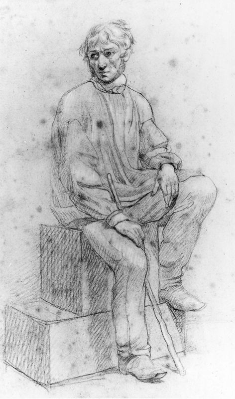 Zittend man
