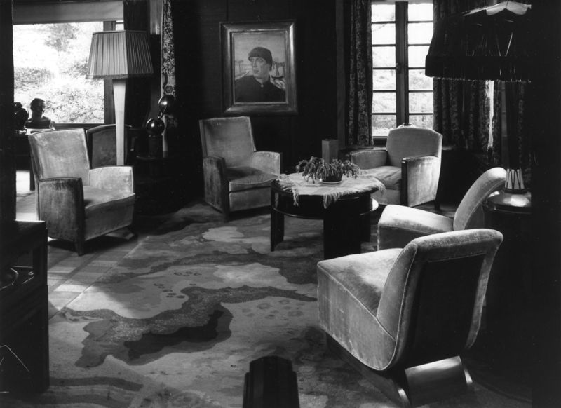 Petit salon noir ou "loggia"