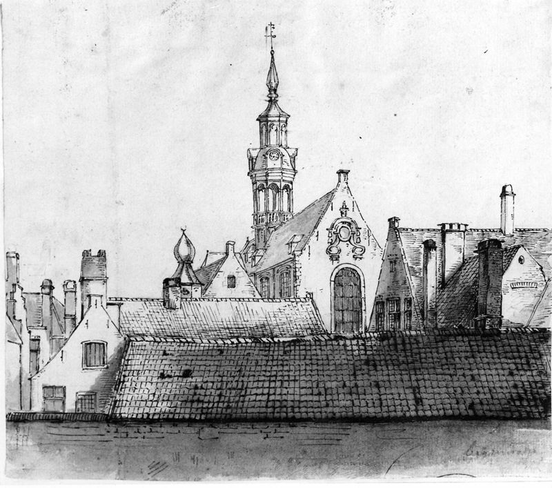 Dakruiter van de Sint-Elisabethkerk te Gent