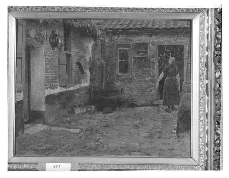 Koer van een boerderij