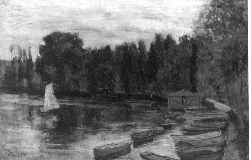 Vijver en bootjes