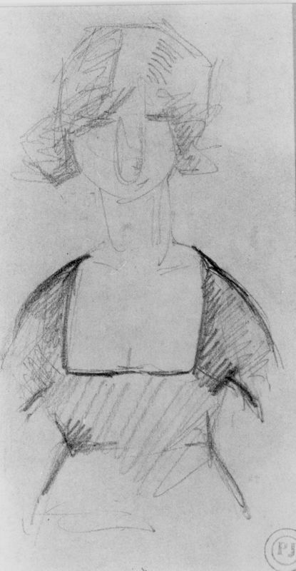 Vrouw (halffiguur)