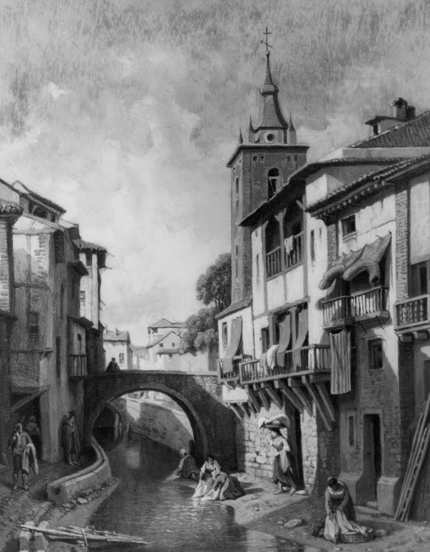 Grenade, vue sur le Darro