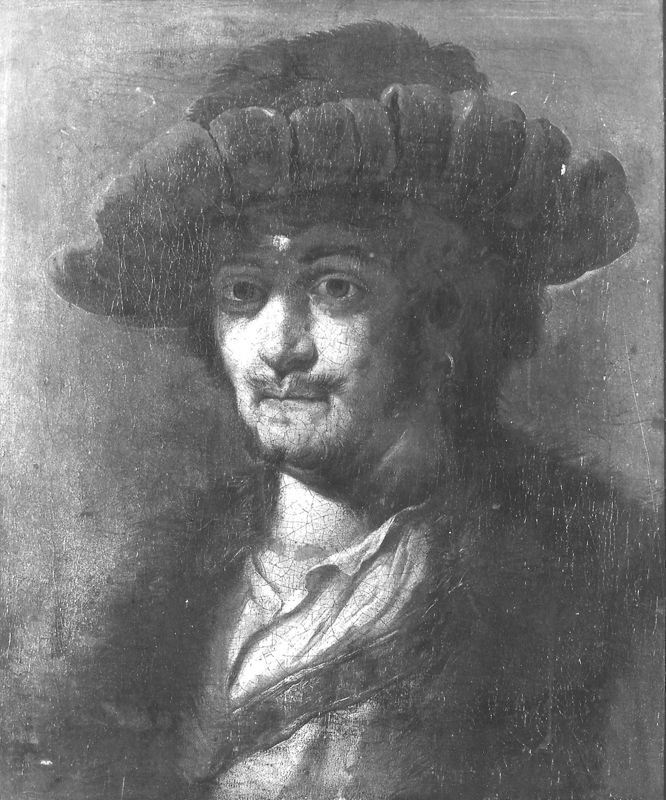 Portrait d'un homme avec chapeau