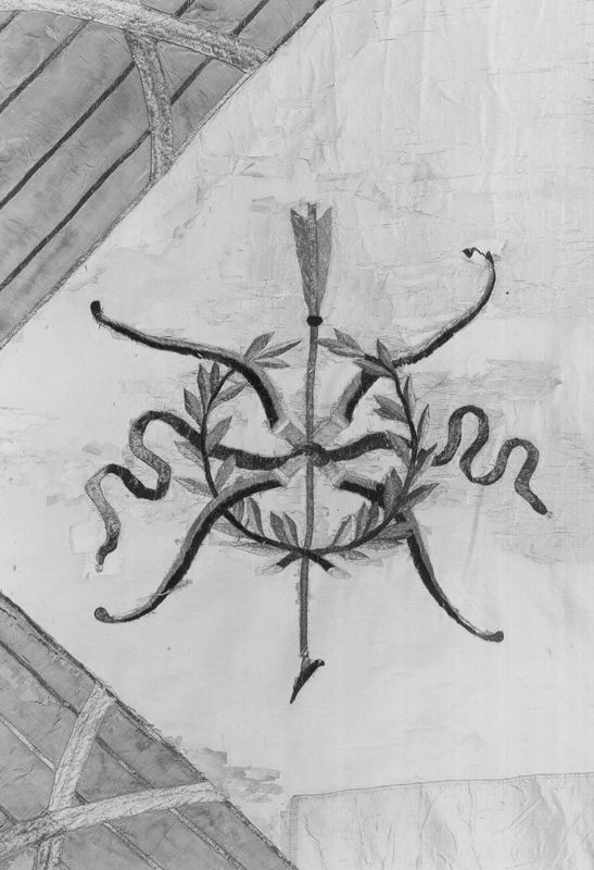 Drapeau de la Franche confrérie de Saint Sébastien