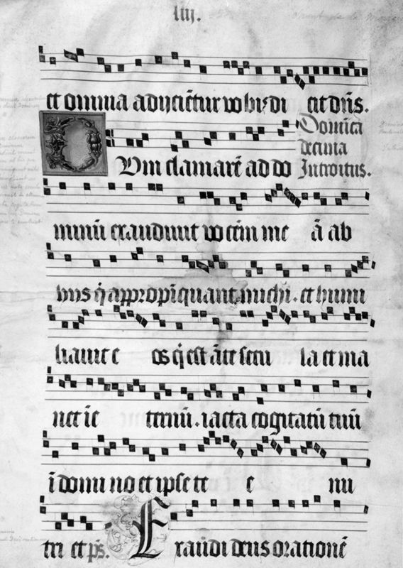 antiphonaire / Musée régional d'Archéologie et d'Histoire (Visé)