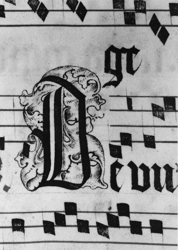 antiphonaire / Musée régional d'Archéologie et d'Histoire (Visé)