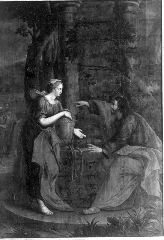 Jezus en de Samaritaanse vrouw bij de waterput