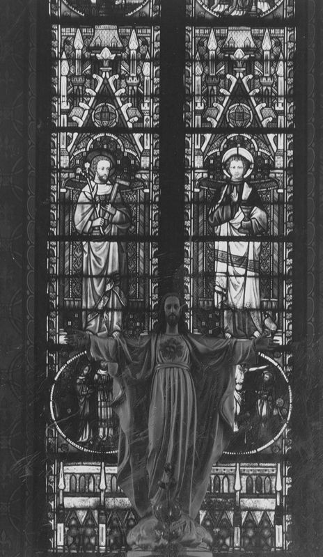 vitrail / Eglise Saint-François de Sales[Laveu]
