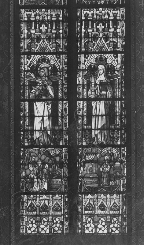 vitrail / Eglise Saint-François de Sales[Laveu]