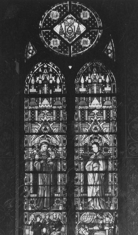 vitrail / Eglise Saint-François de Sales[Laveu]