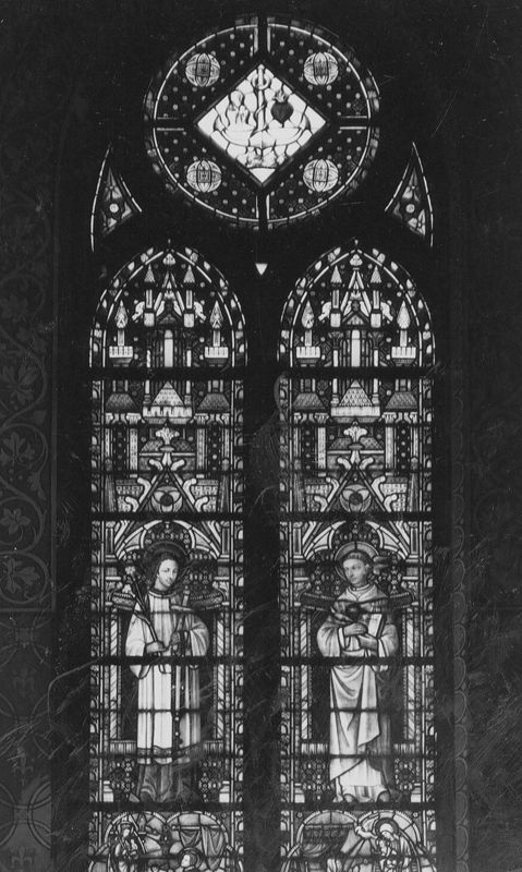vitrail / Eglise Saint-François de Sales[Laveu]