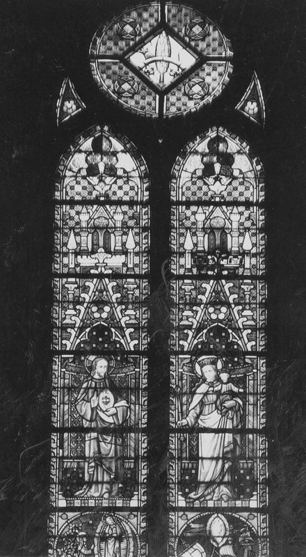 vitrail / Eglise Saint-François de Sales[Laveu]