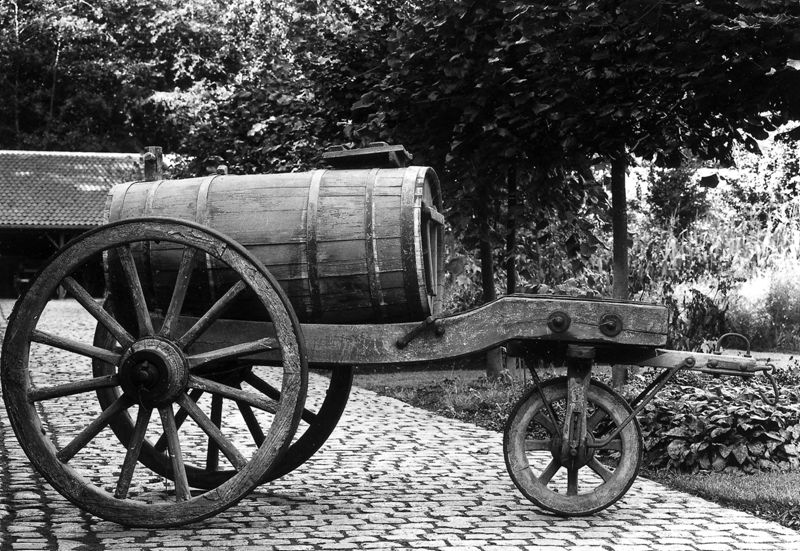 tombereau à trois roues / Provinciaal Museum van het Bulskampveld