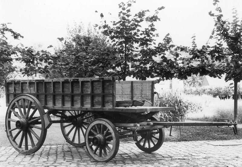 tombereau à quatre roues / Provinciaal Museum van het Bulskampveld