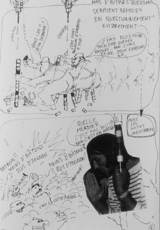 Reeks 27(Les bâtons). (reeks van 7 tekeningen)