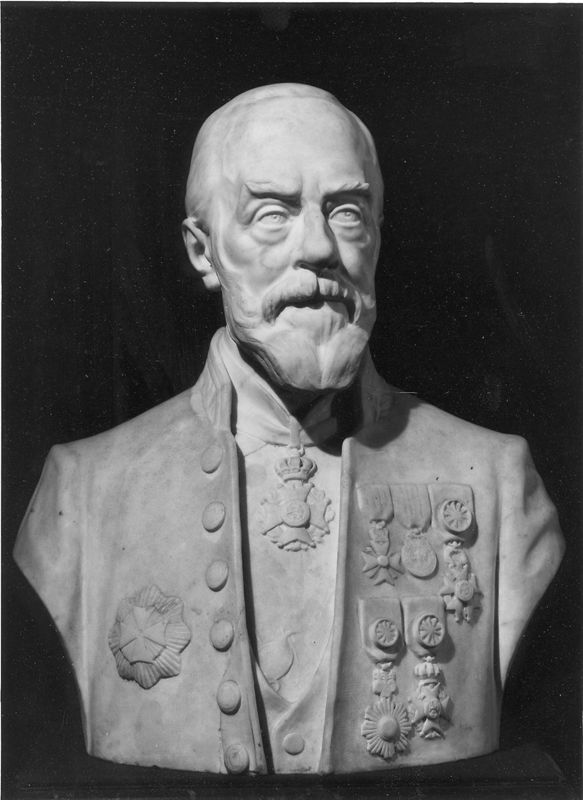 Borstbeeld van Schepen Desguin