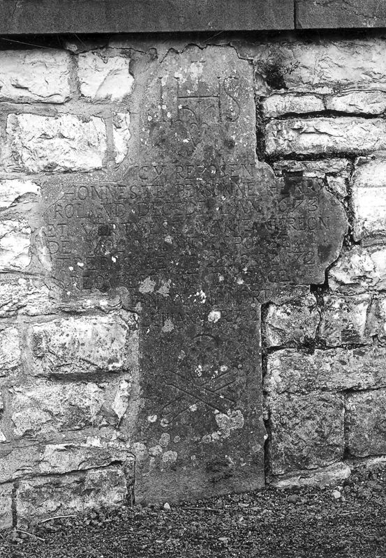 Croix funéraire d'Henry Roland et de Marie Gereon de Molin, de Jean Roland