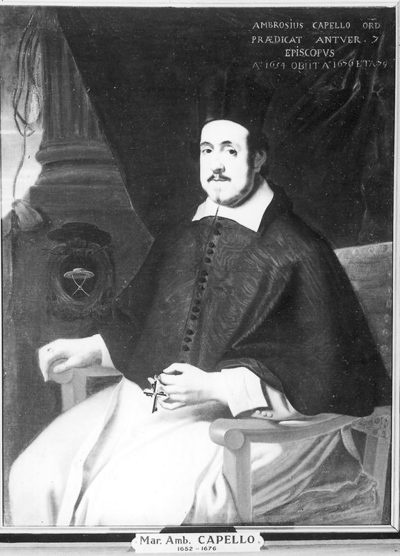Portret van Bisschop Marius Ambrosius Capello