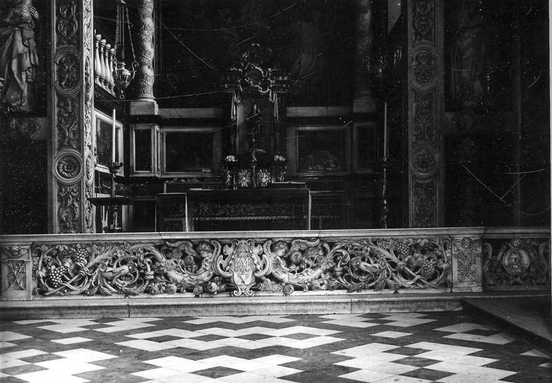 banc de communion / Kerk Sint-Carolus Borromeus[Antwerpen]