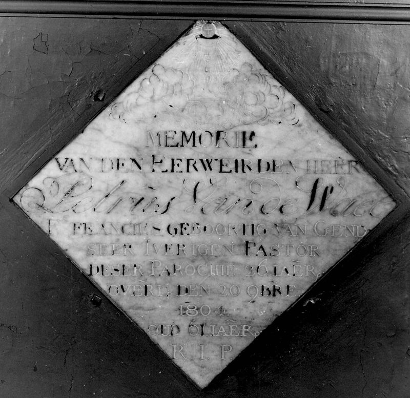 van Van de Wael, Petrus