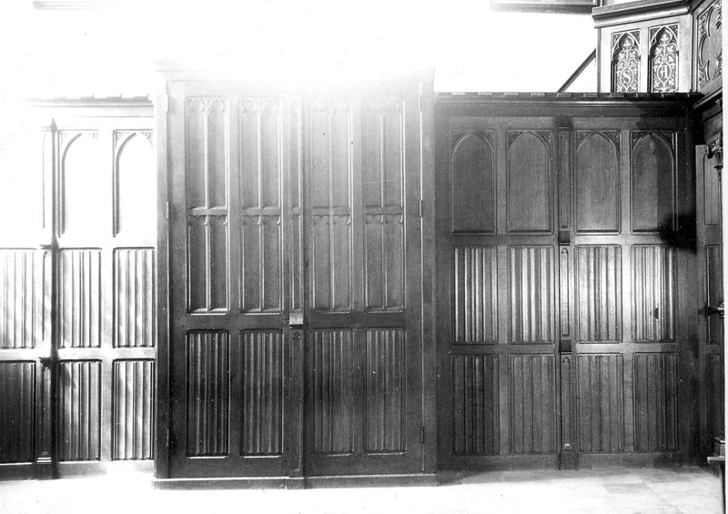 armoire encastrée / Kerk Sint-Martinus[Gent]