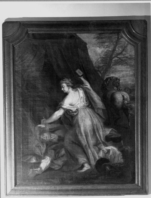 Jaël doodt Sisera met een tentpin