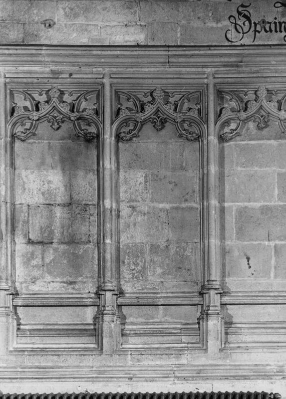 fenestrage aveugle / Stadhuis[Gent]