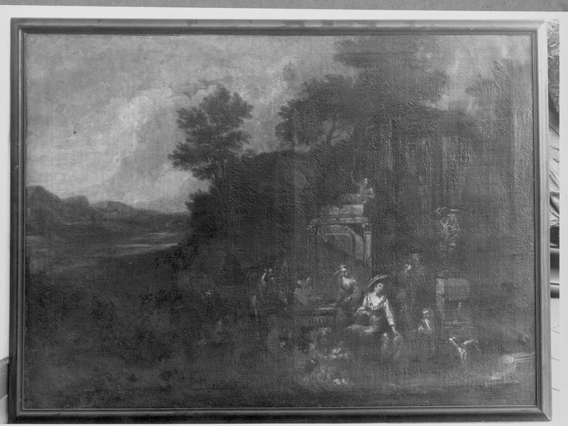 Fontein met figuren en dieren