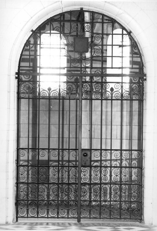 grille[élément d'architecture] / Kerk Sint-Paulus[Gent]