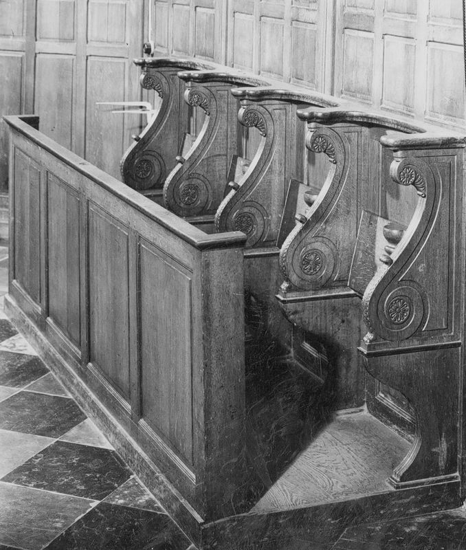 stalles / Eglise Immaculée Conception[Bois-de-Breux]
