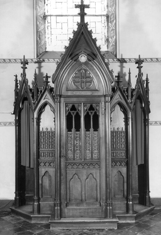 confessionnal / Eglise Saint-Remy[Angleur]