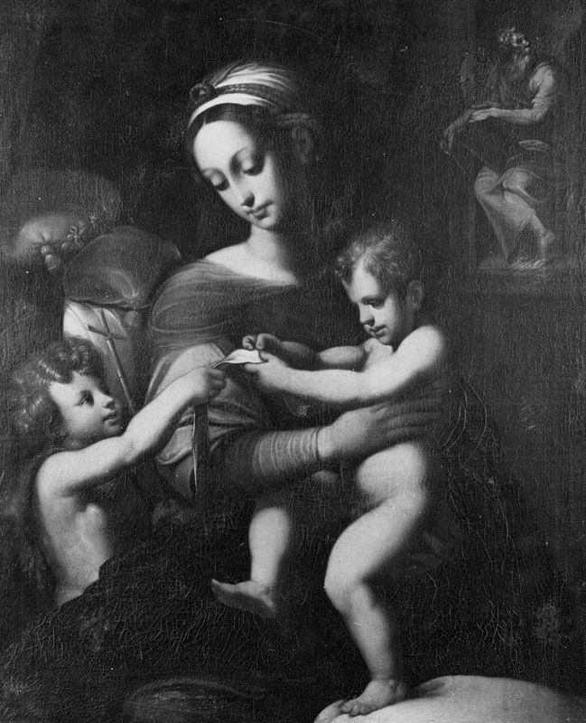 O.-L.-Vrouw met Kind en de kleine H. Johannes