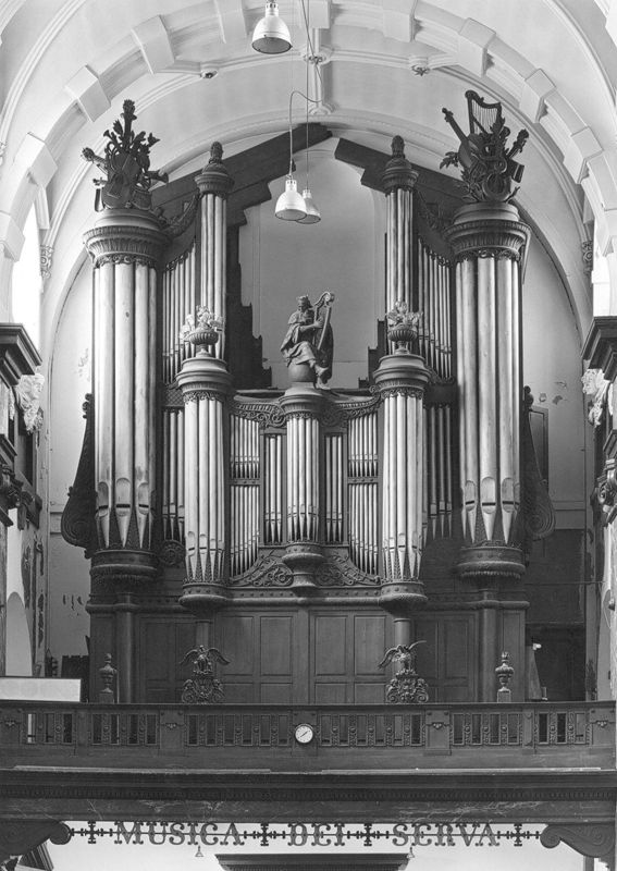 orgue d'église / Église Notre-Dame aux Riches Claires[Bruxelles]