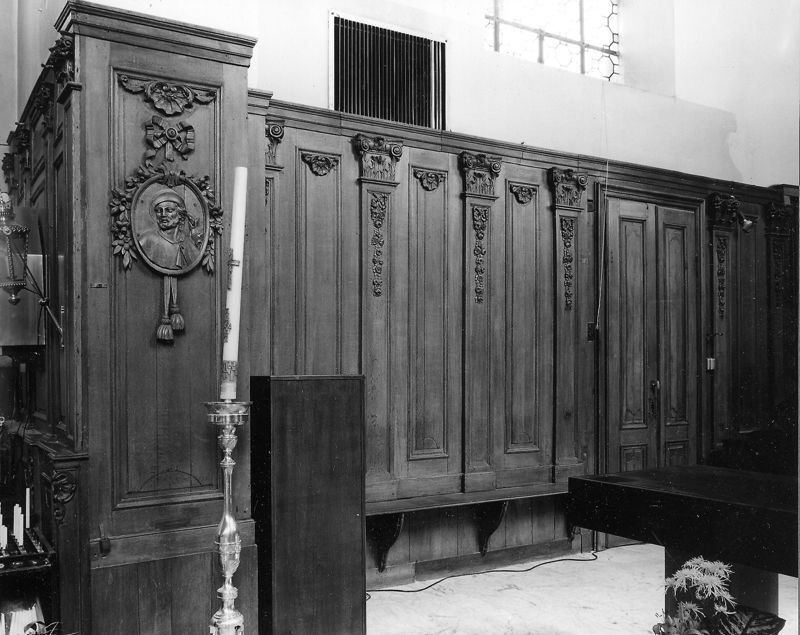lambris / Kerk Sint-Egidius[Groot-Bijgaarden]