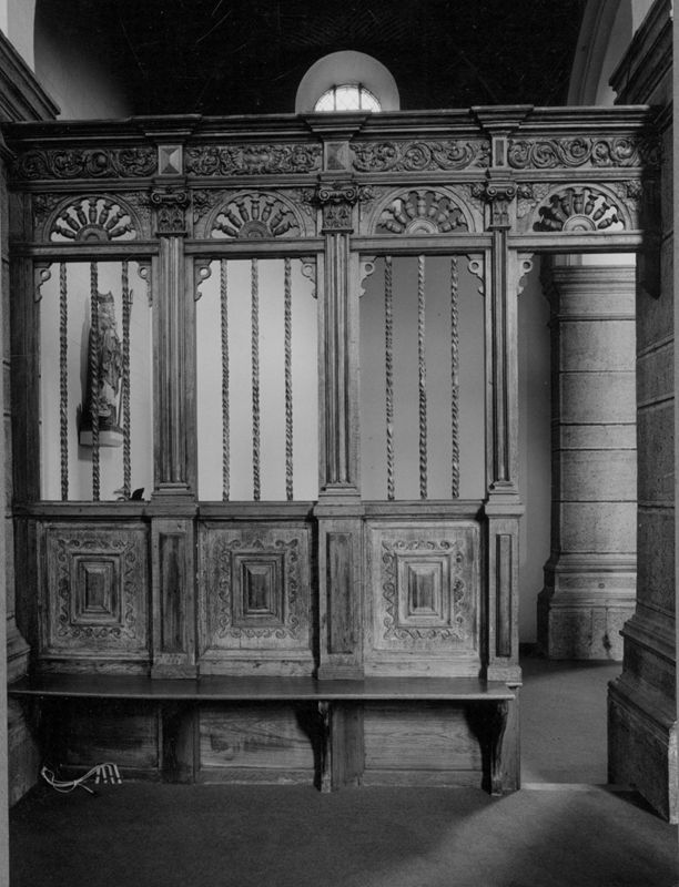 grille de choeur / Kerk Sint-Niklaas[Liedekerke]