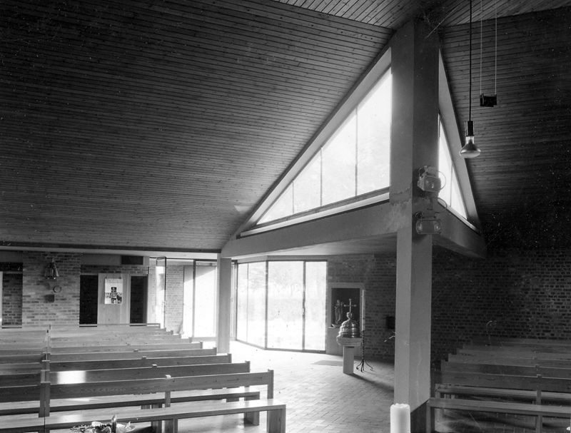 église-salle / Kerk Sint-Aldegondis[Ezemaal]