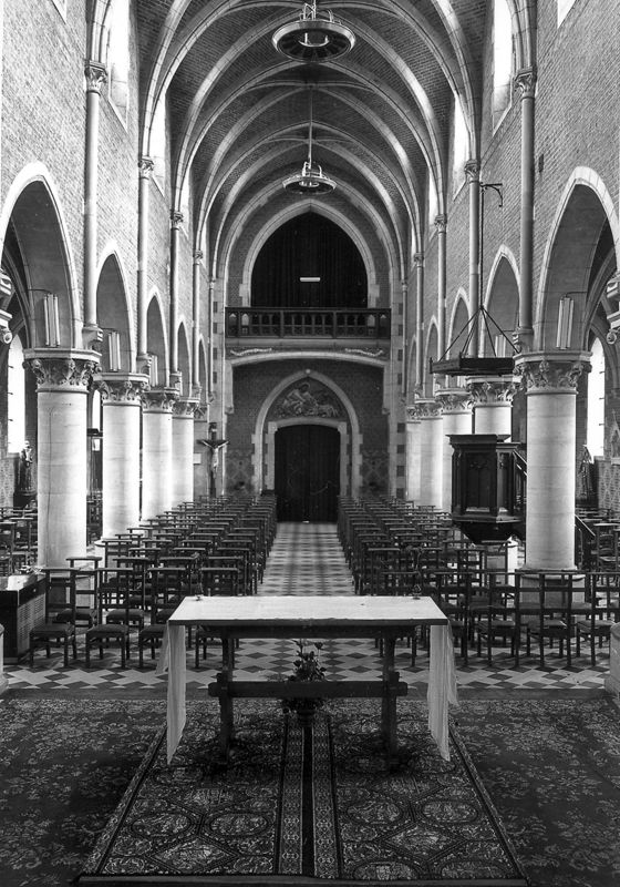 église paroissiale / Kerk H. Hart[Breedhout(Halle)]