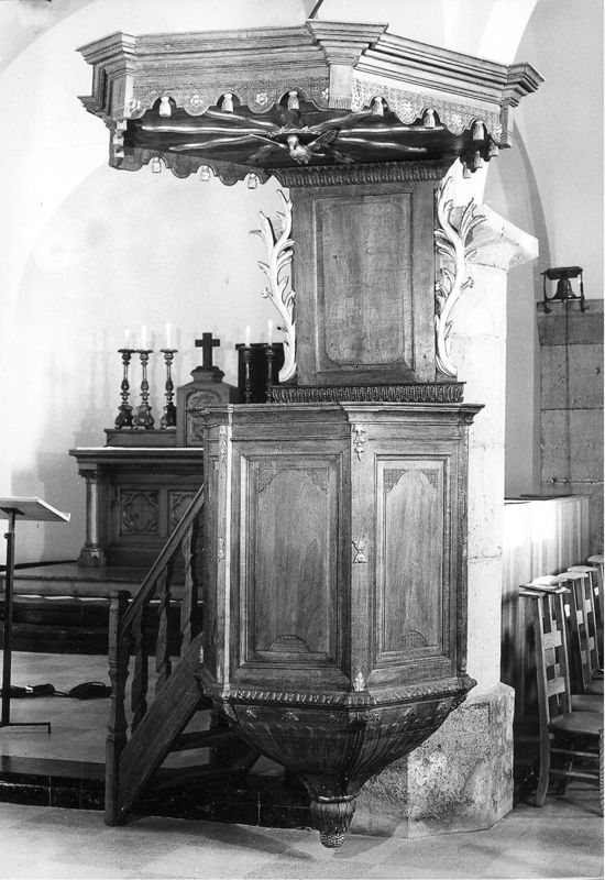 chaire de vérité / Eglise Assomption de la Sainte-Vierge[La Gleize]