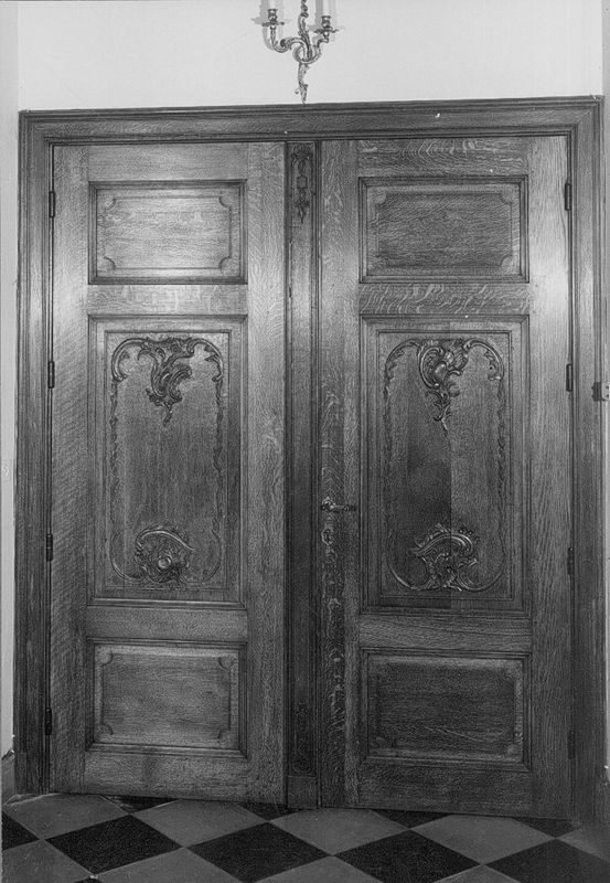 porte à deux battants / Eglise Saint-Sébastien[Stavelot]