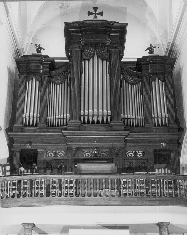 orgue d'église / Eglise Saint-Sébastien[Stavelot]