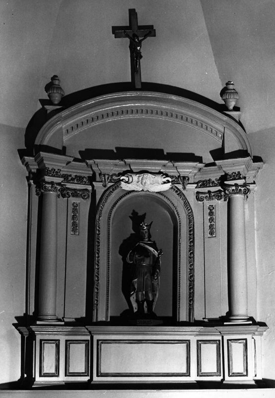 autel à retable / Chapelle Saint-Louis[Stavelot]