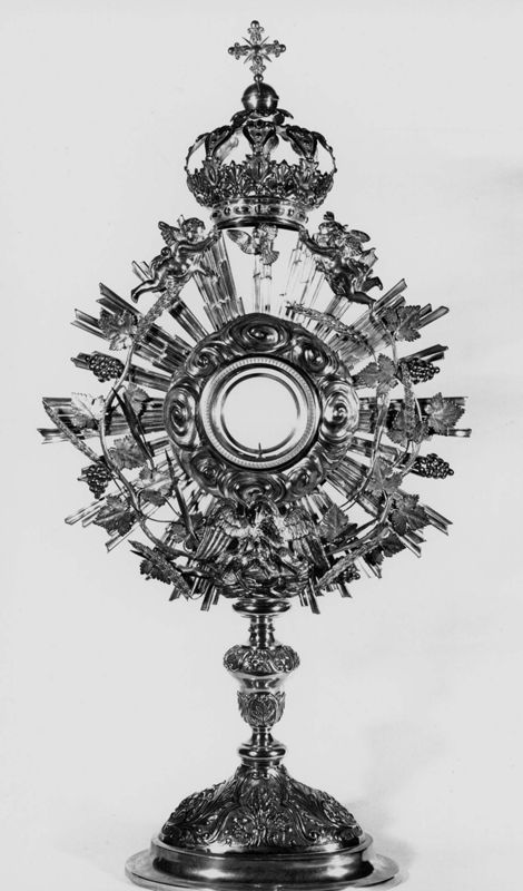 ostensoir-soleil / Eglise Saint-Isidore[Odrimont]