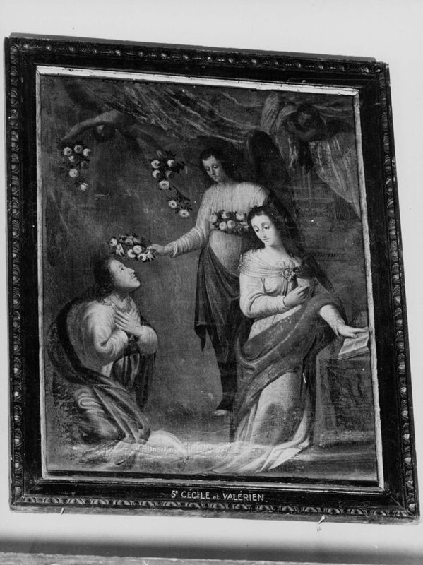 Mariage blanc de sainte Cécile et saint Valérien